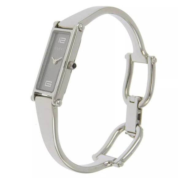 GUCCI Watches 1500L grayDial Stainless Steel Quartz Analog display WomEN - Picture 7 of 10